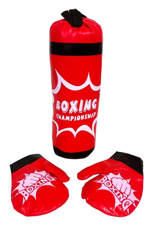 Боксова круша + ръкавици BOXING Н35см №YY104