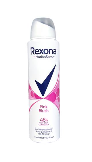 Дезодорант дамски Rexona pink blush 150 ml /6 броя в стек/