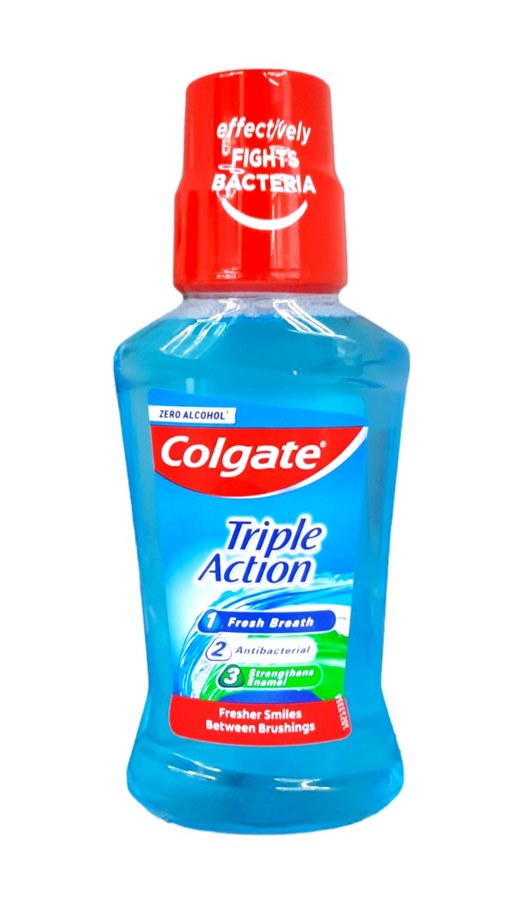 Вода за уста COLGATE Triple Action 250ml