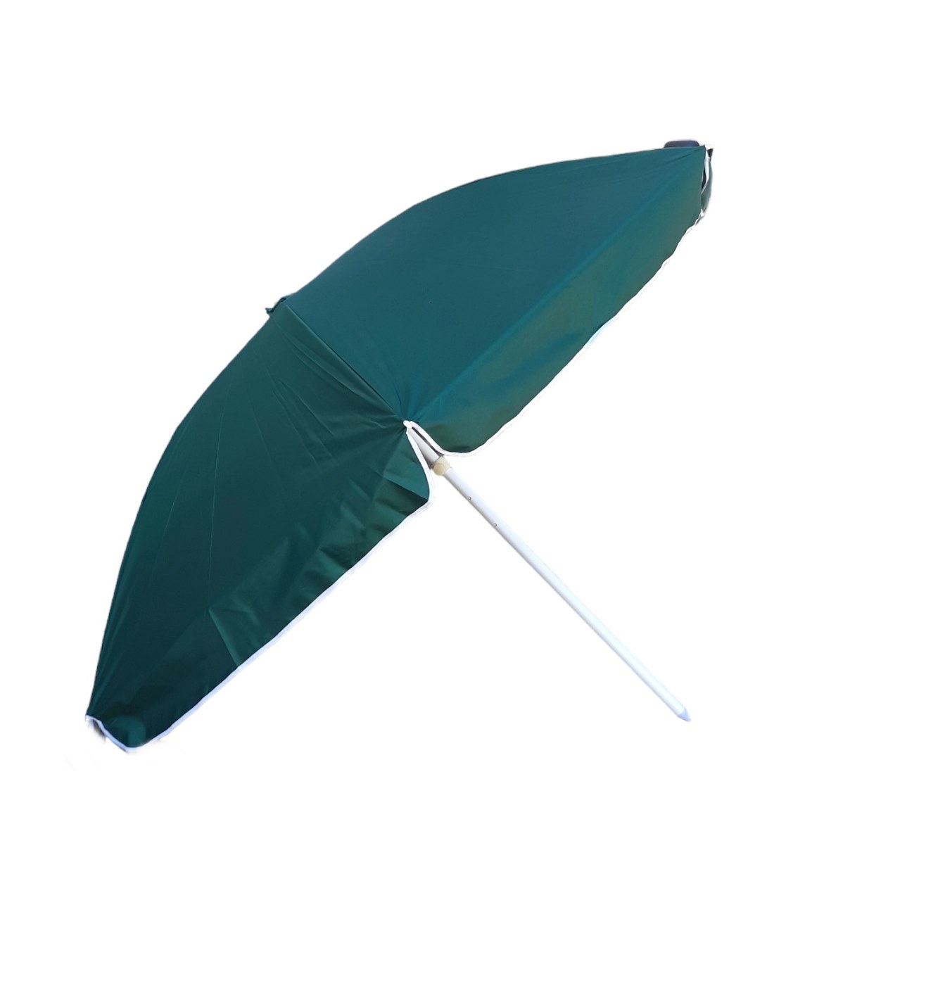 Чадър за плаж 120см ЕДНОЦВЕТЕН UV защита/silver в калъф