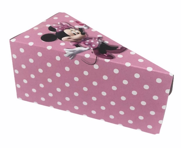Кутийка за парче торта Minnie Mouse 12,5см х 6см х 6,5см