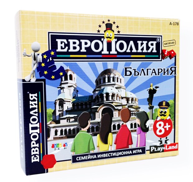 Занимателна игра PLM "Европолия България" малка №A-178