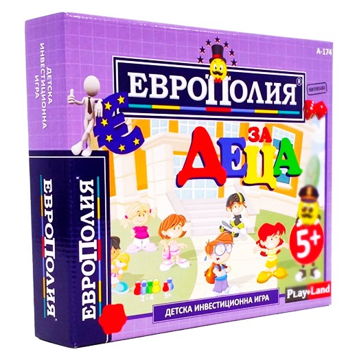 Занимателна игра PLM "Европолия за деца" №A-174
