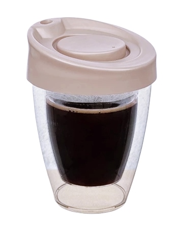 Чаша пвц двустенна с капак URVE №UR-3376