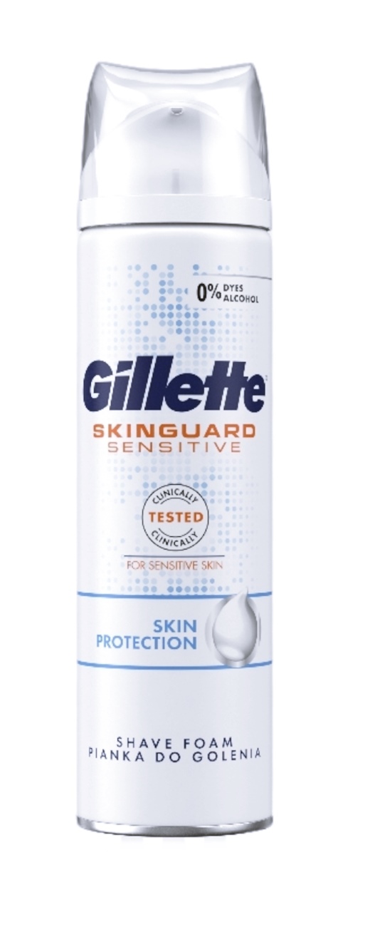 Пяна за бръснене Gillette 250ml Skinguard Sensitive R /6 броя в кашон/