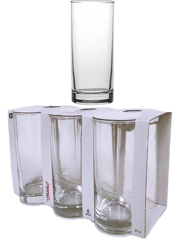 Чаша за вода 270 ml Ф60/Н137 mm Uniglass Classico 6 броя в опаковка №91206 /8 комплекта в кашон/