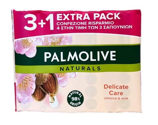 Сапун Palmolive4 броя х 90 г в пакет ALMOND MILK