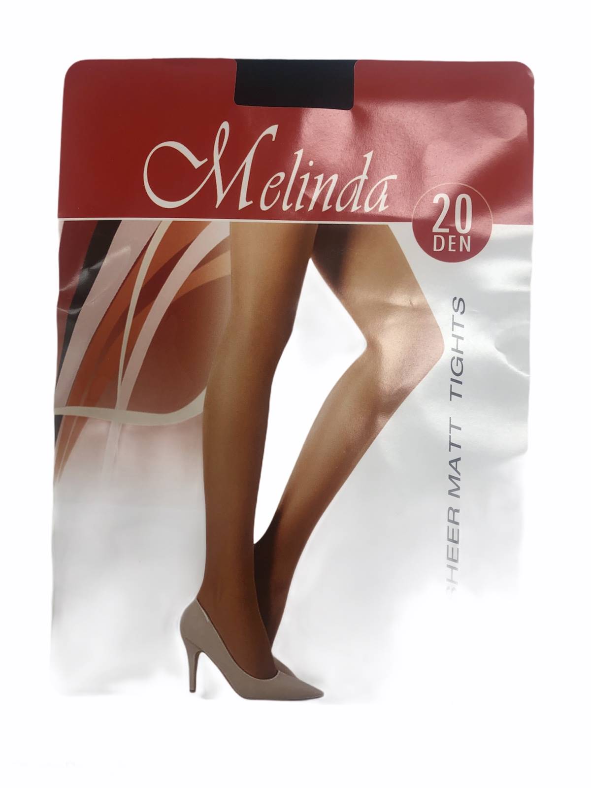 Чорапогащи дамски ликра 20 DEN Melinda размер S/№ 1/2 черно