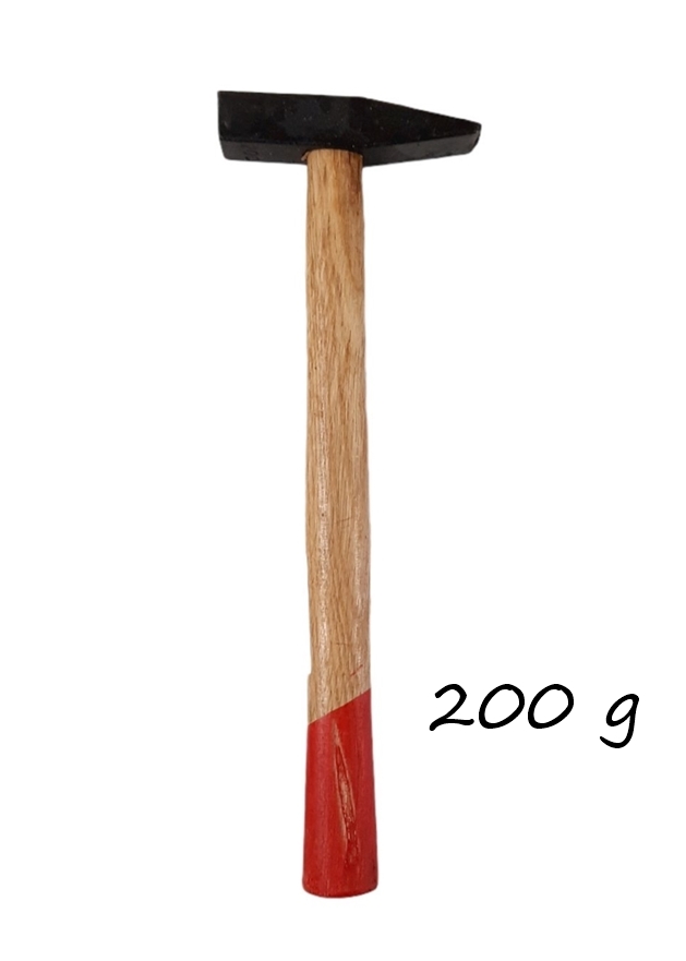 Чук метал дървена дръжка с червено 200 г