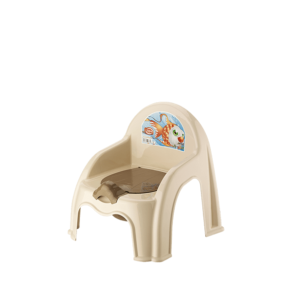 Детско гърне столче Elif крем