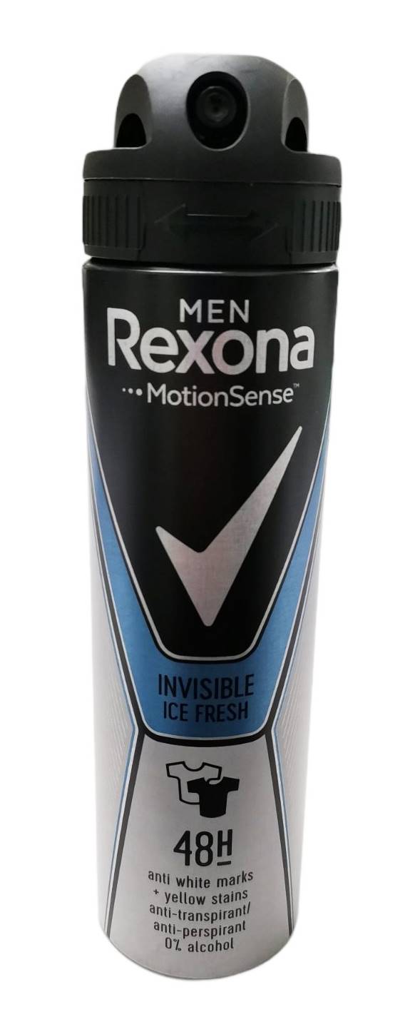 Дезодорант мъжки Rexona invisible ice fresh 150 ml /6 броя в стек/