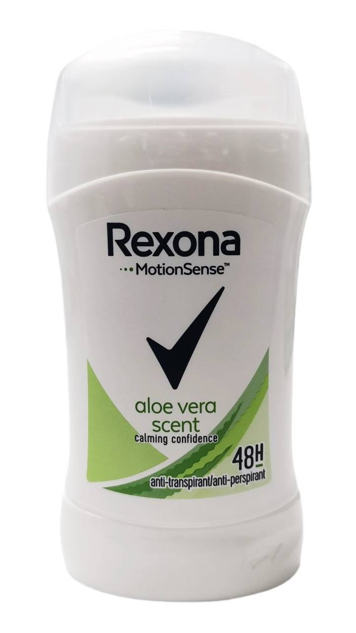 Дезодорант стик дамски Rexona aloe vera scent 40 ml /6 броя в стек/