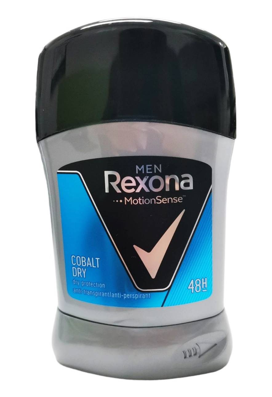 Дезодорант стик мъжки Rexona cobalt dry 50 ml /6 броя в стек/