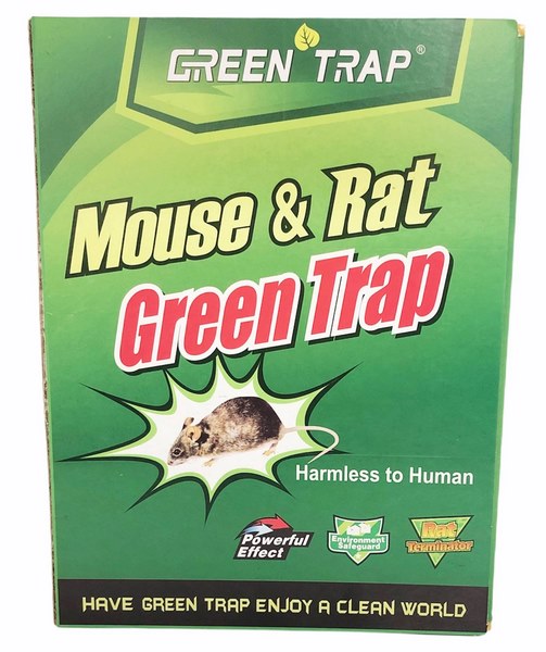Капан - лепило за мишки GREEN TRAP 21х16см №XD-8393