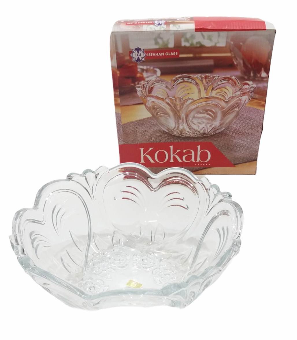 Купа релефно стъкло Kokab Ф22/Н10 см в кутия №688 IRG