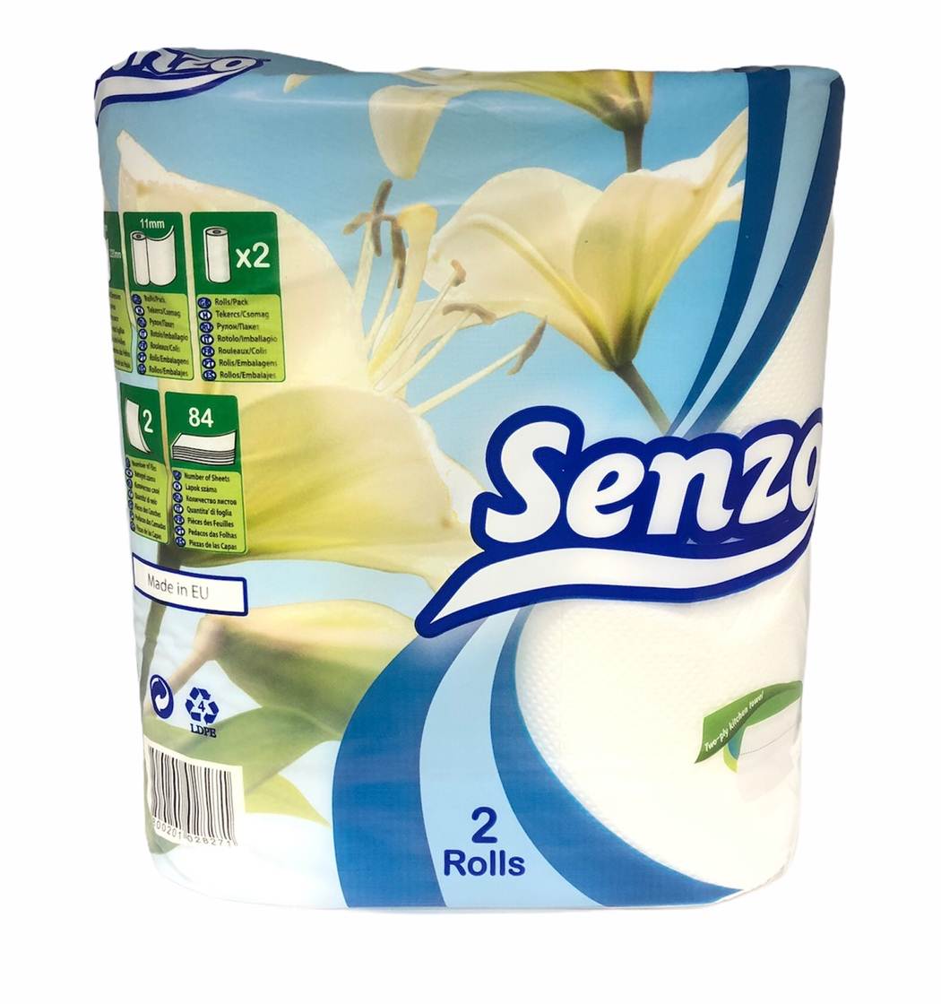 Кухненска ролка "Senzo" ароматизирана 2 броя в пакет /10 пакета в чувал/