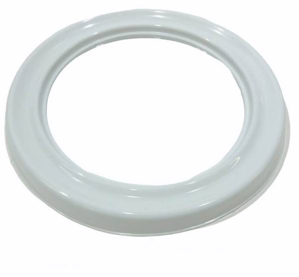 Огледало за баня бяло кръг Ф32 см