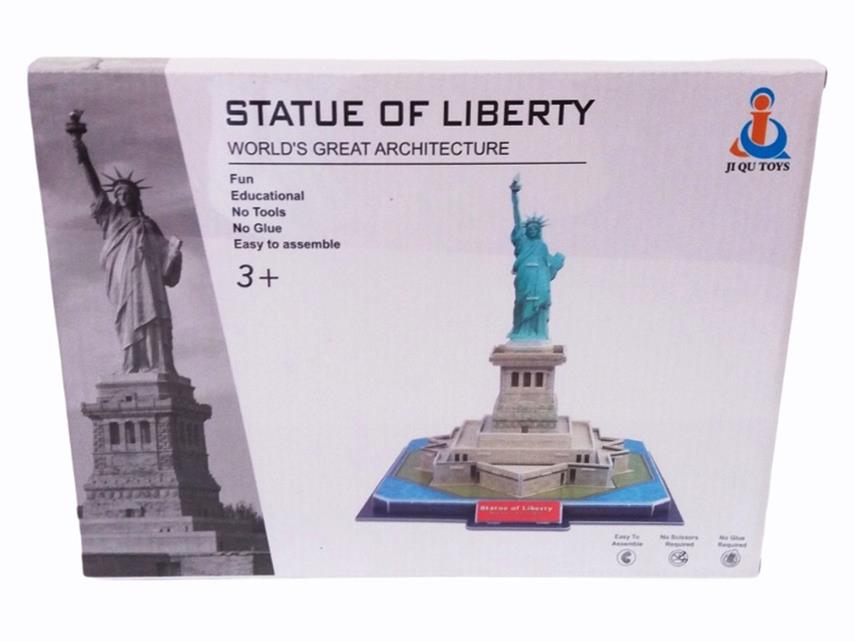 Пъзел 3D Statue of Liberty 32 части № 168 - B6