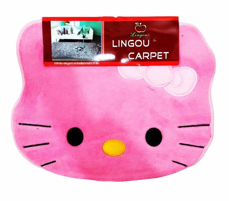 Постелка мокет Hello Kitty 50x43см
