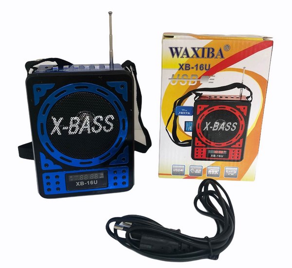 Радио WAXIBA XB-16BT с LED дисплей USB/SD/MMC card/AUX