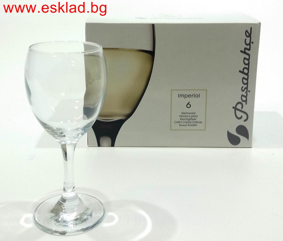 Чаша за бяло вино на столче 198ml 6-ца Pasabahce №44705-G4Y