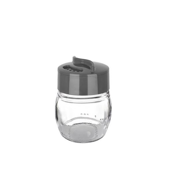 Солница стъкло Titiz с пвц капачка 80мл №KC-202 /36 броя в кутия/