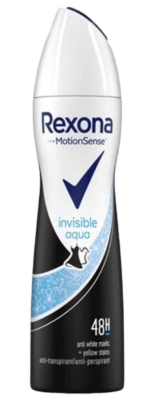Дезодорант дамски Rexona invisible aqua 150 ml R /6 броя в стек/