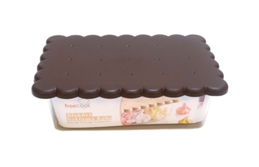 Кутия за бисквити и сладки пвц Freecook №CK-393