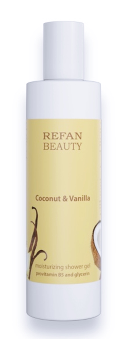 Душ гел REFAN 250мл Coconut and Vanilla