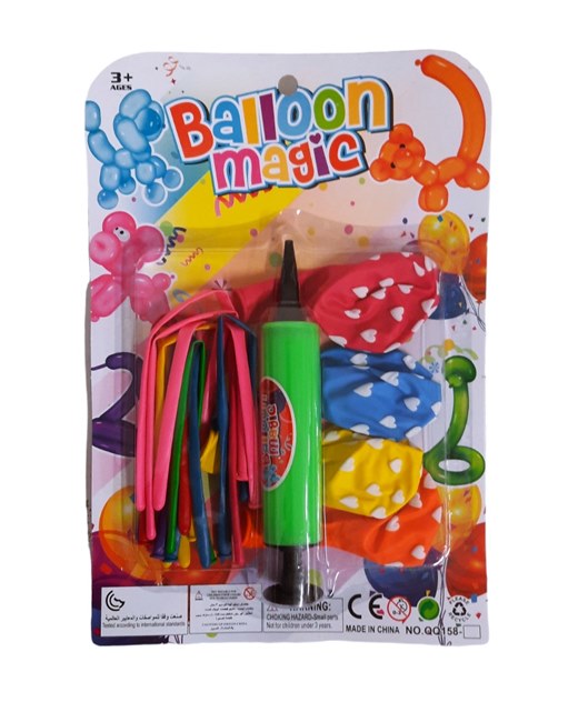 Комплект балони + помпа на картон №QQ158-83