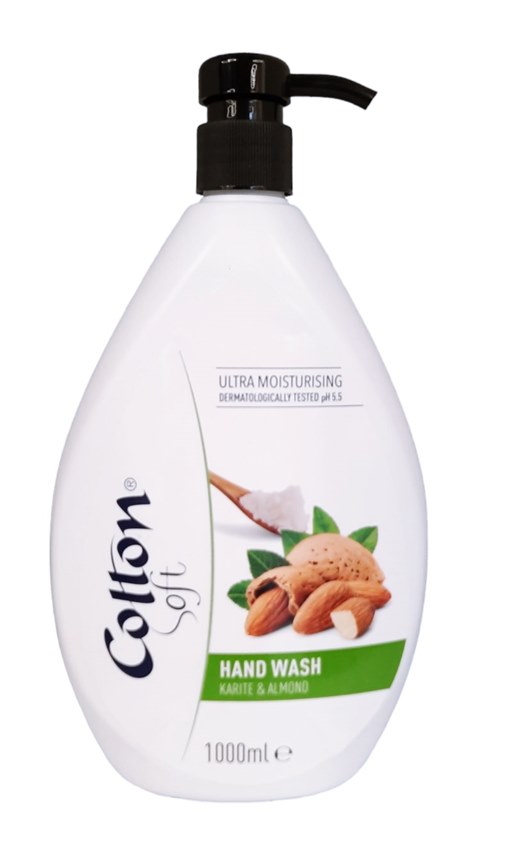 Течен сапун Cotton Soft 1л помпа KARITE AND ALMOND SDL /12 броя в кашон/