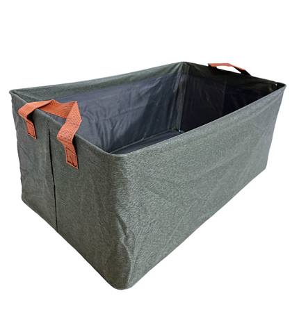 Кутия за съхранение текстил с дръжки 47х27х19см