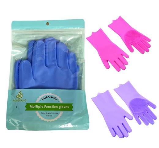 Ръкавици за почистване 2 броя силикон 160г