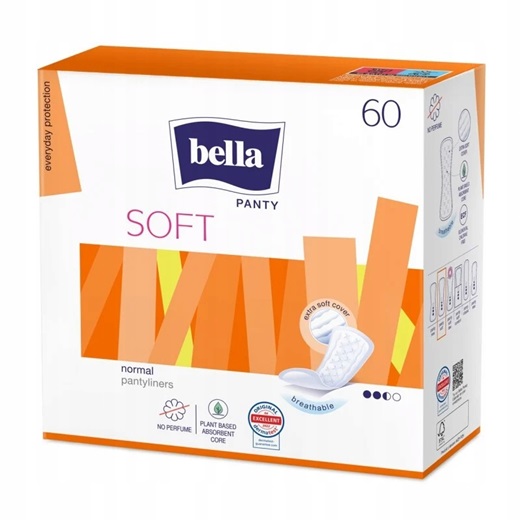 Дам. превръзки ежедневни Bella Panty soft 60бр. в кутия