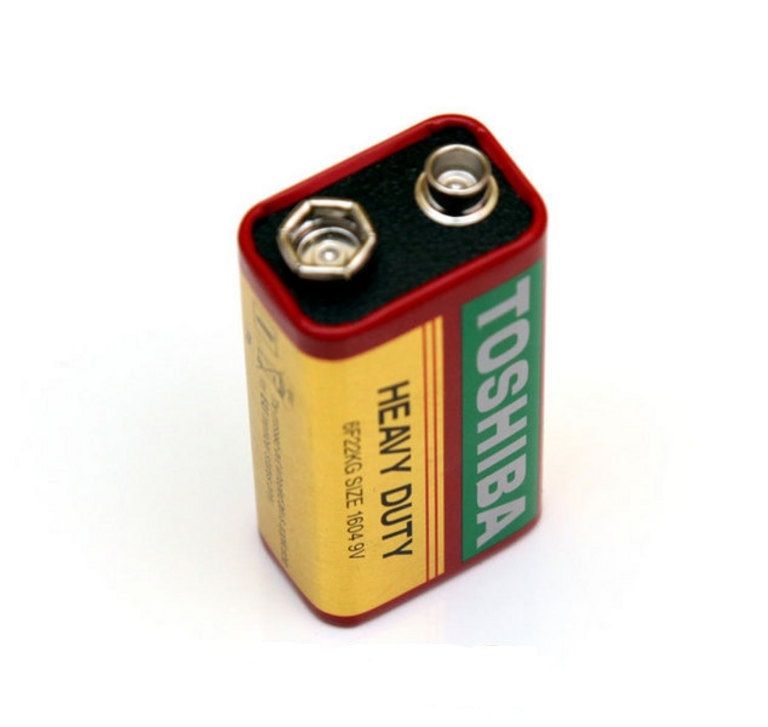 Батерия TOSHIBA 9V /10 броя в кутия/