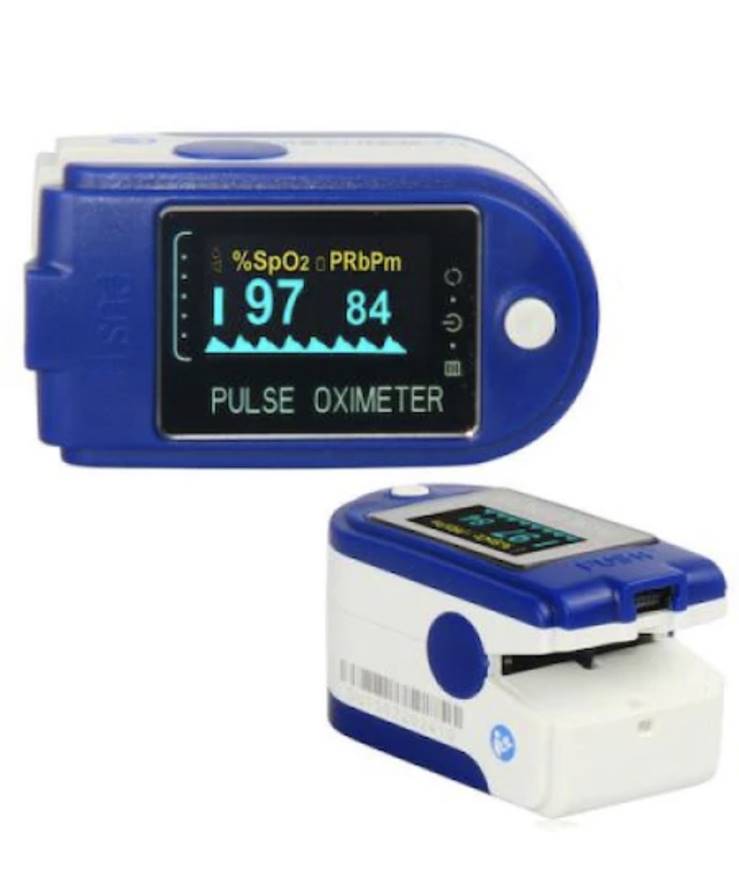 Пулсов оксиметър за измерване на пулса и нивото на кислород в кръвта